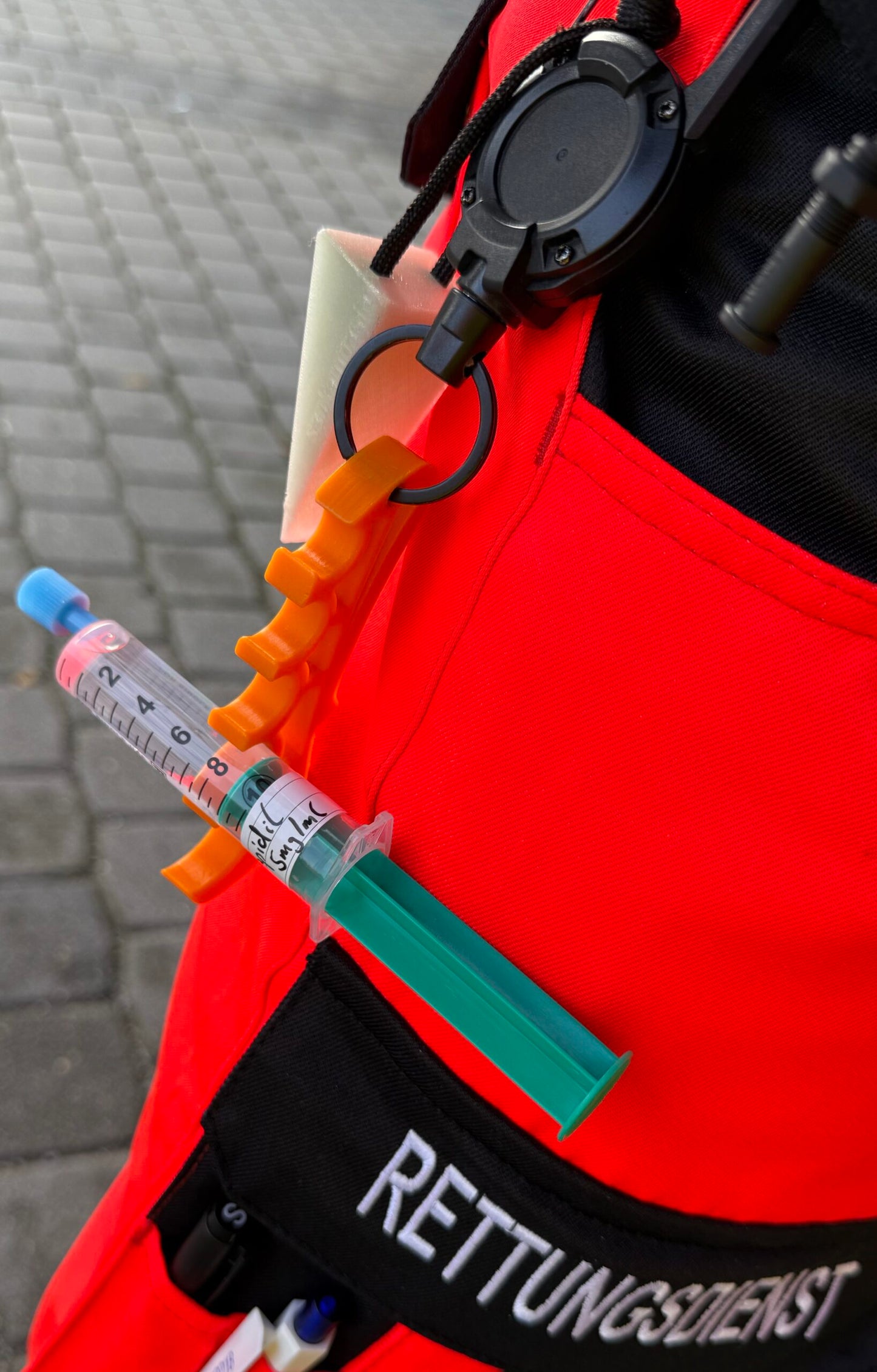 RescueBuddy Spritzenhalter für Notfallausrüstung