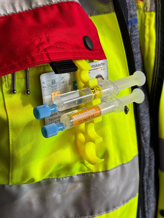 Rescuebuddy Spritzenhalter - Der Ultimative Spritzenhalter für den Rettungsdienst