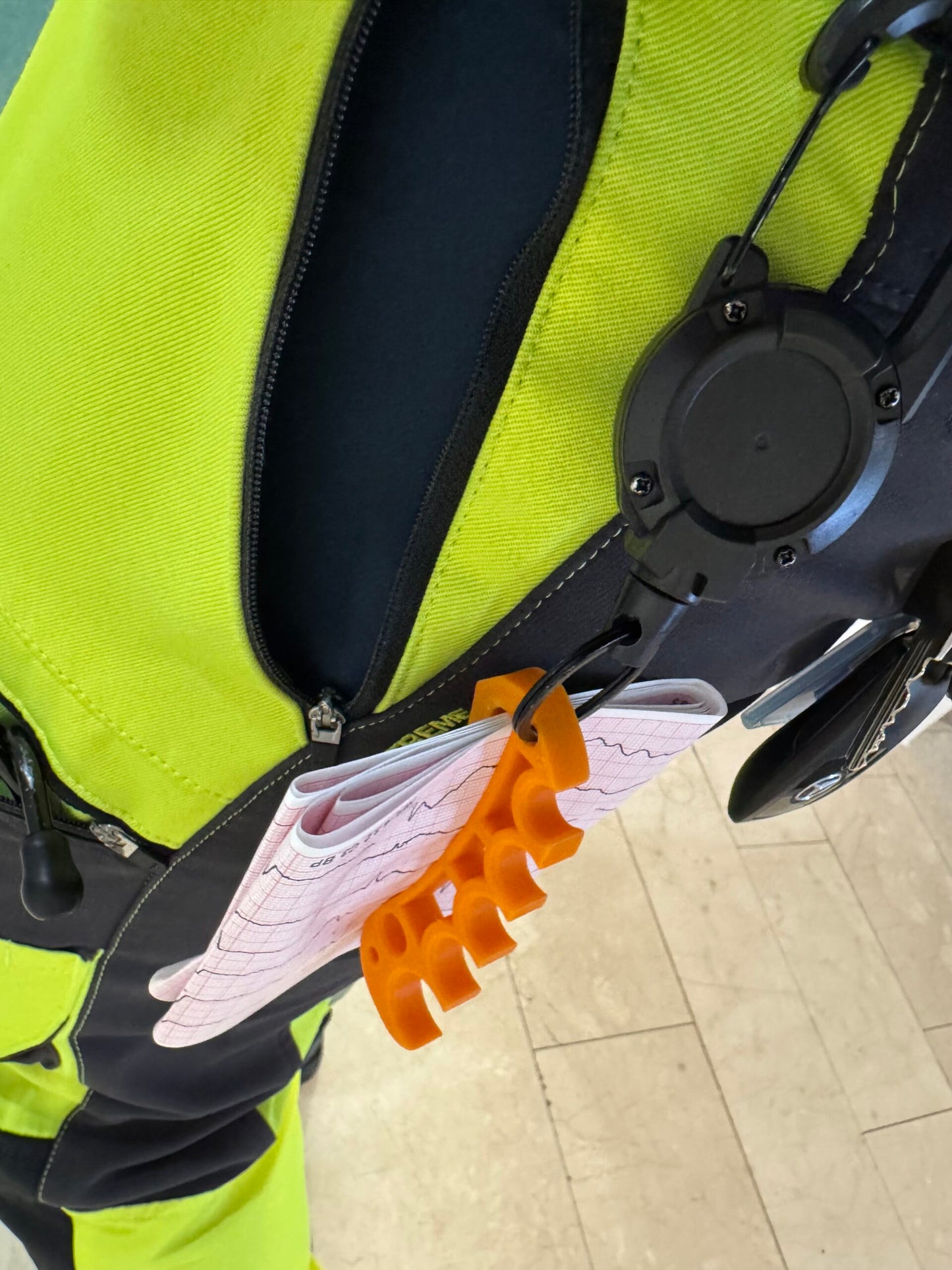 RescueBuddy Spritzenhalter für Notfallausrüstung – 2-fach Fixierung