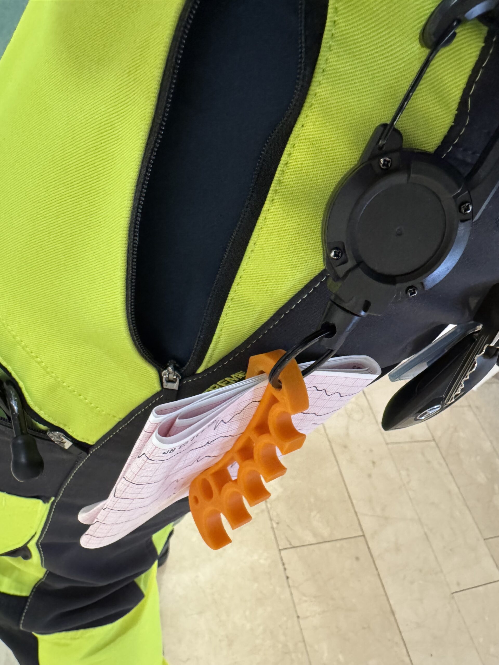 RescueBuddy Spritzenhalter für Notfallausrüstung – 2-fach Fixierung
